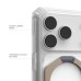 Чохол до мобільного телефона UAG Plasma XTE MagSafe iPhone 17 Pro Clear/Titanium (114527114G36)
