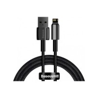 Дата кабель USB 2.0 AM to Lightning 2.0m 2.4A black Baseus (CALWJ-A01)