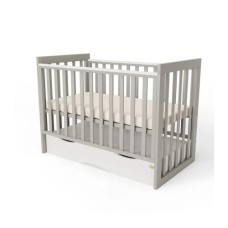 Ліжечко Angelo LUX-11 (сірий) 120x60 (11034)