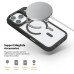 Чохол до мобільного телефона Armorstandart Unit-C MagCase Apple iPhone 17 Pro Black + Orange Button Set (ARM90585)
