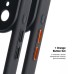Чохол до мобільного телефона Armorstandart Unit-C MagCase Apple iPhone 17 Pro Black + Orange Button Set (ARM90585)
