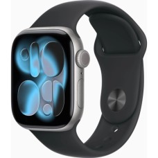 Смарт-годинник Apple Watch Series 11 GPS + Cellular 42mm Space Grey Aluminium Case with Black Sport Band - S/M (MF8A4RK/A)