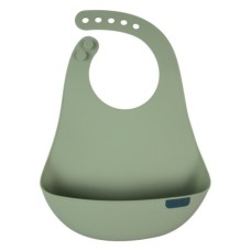 Нагрудничок Lovi Granola силіконовий, коричневий (51/031_bro)