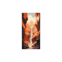 Картина по номерам ArtCraft Каньйон 40х80 см (11567-AC)