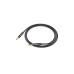 Кабель мультимедійний 3.5mm M to 3.5mm M 1.0m UPA19 AUX Black HOCO (6931474759863)