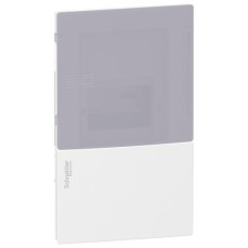 Розподільний щит Schneider Electric Mini Pragma 1ряд/4 модуля, внутрішній, білі двері (MIP22104T)