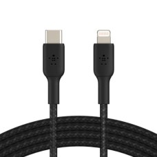 Дата кабель USB-C to Lightning 2.0m Belkin (CAA004BT2MBK)