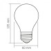 Лампочка Videx Filament 4W E27 3000K Porcelain dimmable (VL-DA60MO)