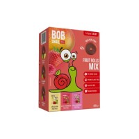 Цукерка Bob Snail Fruit Rolls Mix 3 смаки по 140 г (4820287101032)