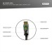 Кабель мультимедійний HDMI M to HDMI M 10m 4K AOC hybrid-fiber black Digitus (AK-330125-100-S)