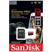 Карта пам'яті SanDisk 128 GB microSDXC UHS-I U3 Extreme Pro+SD Adapter (SDSQXCD-128G-GN6MA)
