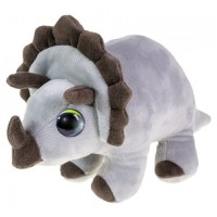 М'яка іграшка Lumo Stars Динозавр Тріцератопс класична 15 см (59529)