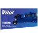 Домкрат Vitol DP-25025B/T83006B, підкатний, гідравлічний, 3т, min 150мм, max 530мм, надставка (DP-25025B)