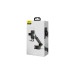 Універсальний автотримач Baseus Tank gravity car mount holder with suction base Tarnish Black (SUYL-TK01)