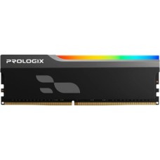 Модуль пам'яті для комп'ютера DDR4 16GB 3200 MHz Onyx Black RGB Prologix (PRO16GB3200YBR4)