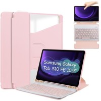 Чохол до планшета BeCover BeCover 360° Rotatable Samsung Galaxy Tab S10 FE (SM-X520/SM-X526) 10.9" Pink (713311)