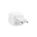Зарядний пристрій Belkin 2xUSB-C PD67W GaN PPS + cable USB-C to USB-C 2.0m white (WCH020KQ2MWH-B6)