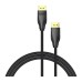Кабель мультимедійний DisplayPort M to DisplayPort M 1.5m black Vention (HCCBG)