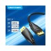 Кабель мультимедійний DisplayPort M to DisplayPort M 1.5m black Vention (HCCBG)