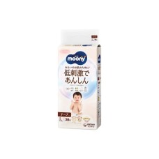 Підгузки Moony Natural L 9-14 кг, 38 шт (4903111242030)