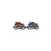 Залізниця Hape Набір для іграшкової залізниці Поїзд-транспортер для гоночних автомобілів (E3735)
