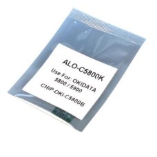 Чіп для картриджа OKI C5850 BLACK 8K Apex (CHIP-OKI-5850-B)