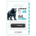 USB флеш накопичувач Wibrand 64GB Grizzly Black USB 2.0 (WI2.0/GR64P3B)