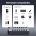 Концентратор Ugreen USB 3.0 to 7xUSB 3.0 with power supply CM481 gray (90307)