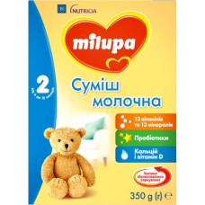 Дитяча суміш Milupa 2 молочна 350 гр (5900852025501)