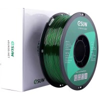 Пластик для 3D-принтера eSUN PETG P1,75mm 1kg GREEN (PETG-P175G1)