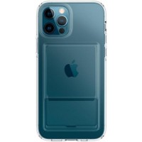 Чохол до мобільного телефона Spigen iPhone 12 /12 Pro Crystal Slot, Crystal Clear (ACS02576)