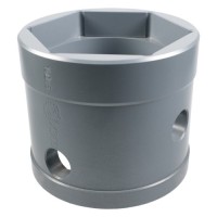 Торцева головка Toptul ступична вантажна посилена (6-гранна) 140мм (WHS6140)