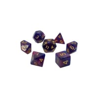 Набір кубиків для настільних ігор Games 7 Days Galaxy 7 Dice Set - Light purple (7 шт.) (g7dgala03)