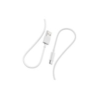 Дата кабель USB 2.0 AM to USB-C 1.0m 2.4A white Denmen (D22T-WH)