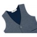Жилет Breeze трикотажний з кишеньками (10568-86B-blue)