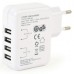 Зарядний пристрій EnerGenie 4 USB, 3.1A (EG-U4AC-02)