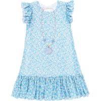 Плаття дитяче Tivido у квіточки (2185-122G-blue)