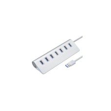 Концентратор Voltronic USB 3.0 to 7xUSB 0.2m aluminum (YT-3HA7/2TB)