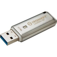 USB флеш накопичувач Kingston 16GB IronKey Locker Plus 50 AES Encrypted USB 3.2 (IKLP50/16GB)