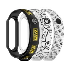 Ремінець до фітнес браслета Armorstandart комплект 3шт Xiaomi Mi Band 7/6/5 Dark Yo (ARM77065)