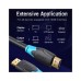 Кабель мультимедійний HDMI M to HDMI M 25.0m black Vention (AACBS)