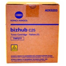 Тонер Konica Minolta TNP-27 yellow (6k) для C25 (A0X5253)