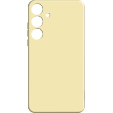 Чохол до мобільного телефона MAKE Samsung S24 Plus Silicone Yellow (MCL-SS24PYE)