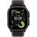 Смарт-годинник Apple Watch Ultra 3 GPS + Cellular 49mm Black Titanium Case with Black/Charcoal Trail Loop - M/L (MF1H4QP/A)
