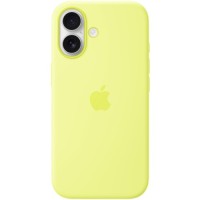 Чохол до мобільного телефона Apple Silicone iPhone 17 Neon Yellow Model A3558 (MGEV4ZM/A)