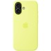 Чохол до мобільного телефона Apple Silicone iPhone 17 Neon Yellow Model A3558 (MGEV4ZM/A)