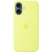 Чохол до мобільного телефона Apple Silicone iPhone 17 Neon Yellow Model A3558 (MGEV4ZM/A)