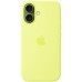 Чохол до мобільного телефона Apple Silicone iPhone 17 Neon Yellow Model A3558 (MGEV4ZM/A)
