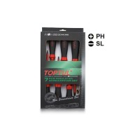 Набір викруток Toptul діелектричних (1000V) 7шт. (GAAE0704)