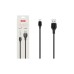 Дата кабель USB 2.0 AM to Lightning 2.0m 2.1A black XO (XO-NB-103-L-2-BK)